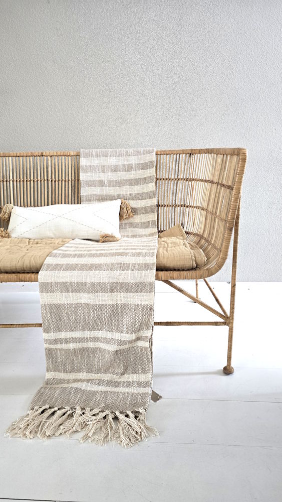 plaid beige taupe huushinne